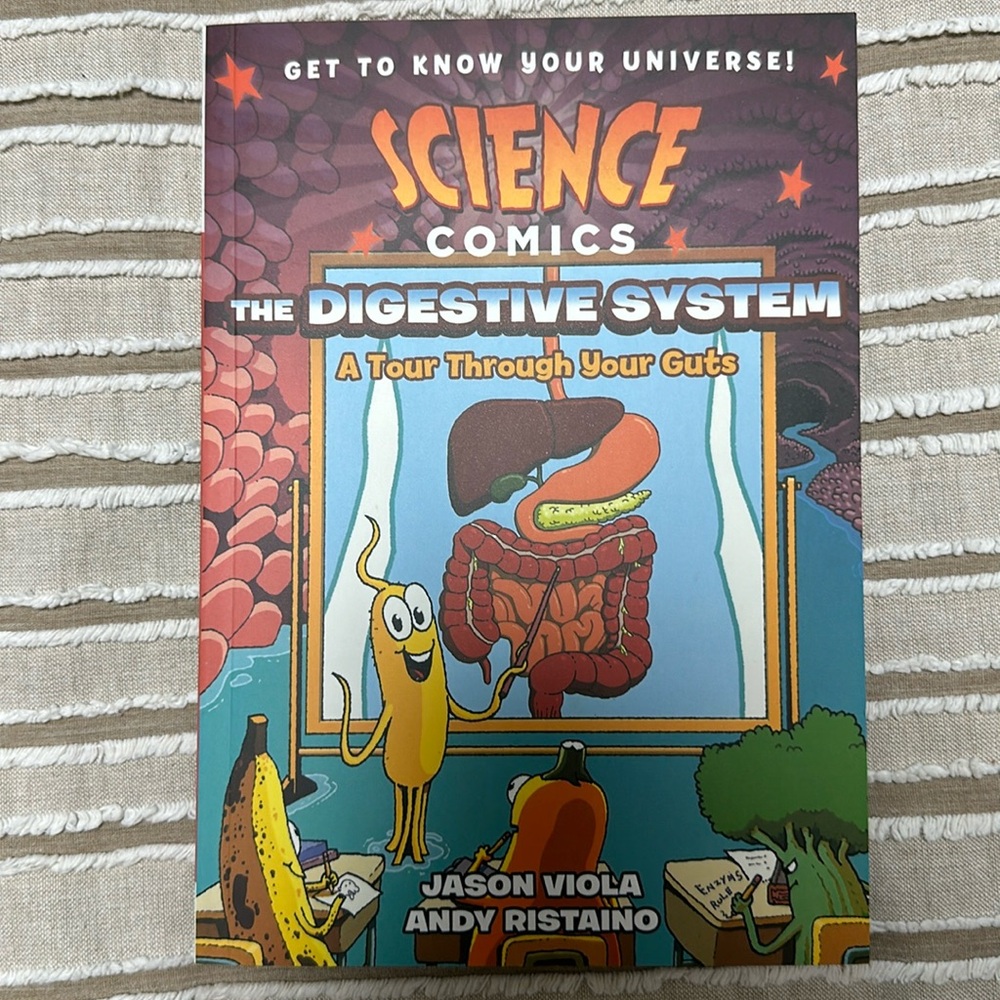 Like New Science Comics Book - The Digestive System A Tour Through Your Guts